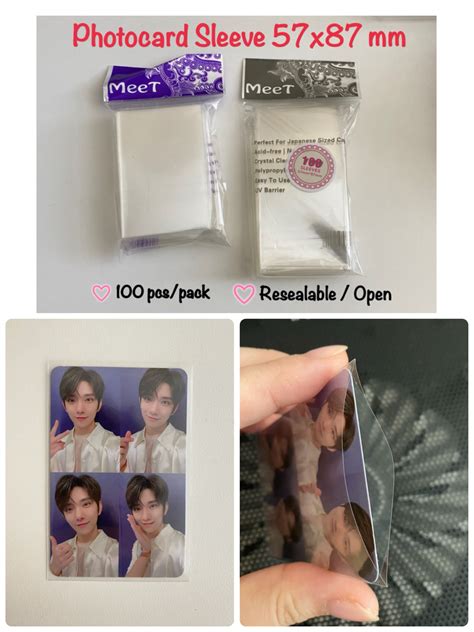 photocard sleeves